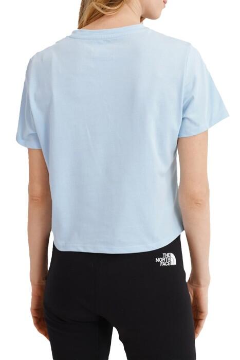 Foundation Crop Tee - Eu Kadın T-Shirt - NF0A55AY Mavi - 2
