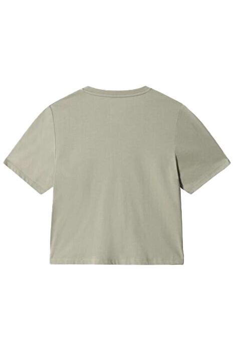 Foundation Crop Tee - Eu Kadın T-Shirt - NF0A55AY Yeşil - 2