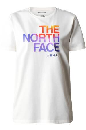 Foundatıon Graphıc Tee Kadın T-Shirt - NF0A55B2 Siyah/Beyaz - The North Face