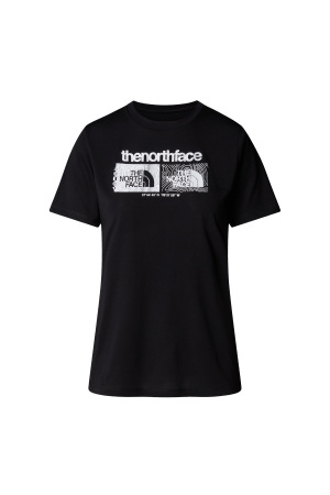 Foundatıon Tee Graphıc 1 Kadın T-Shirt - NF0A8BRZ Siyah - The North Face