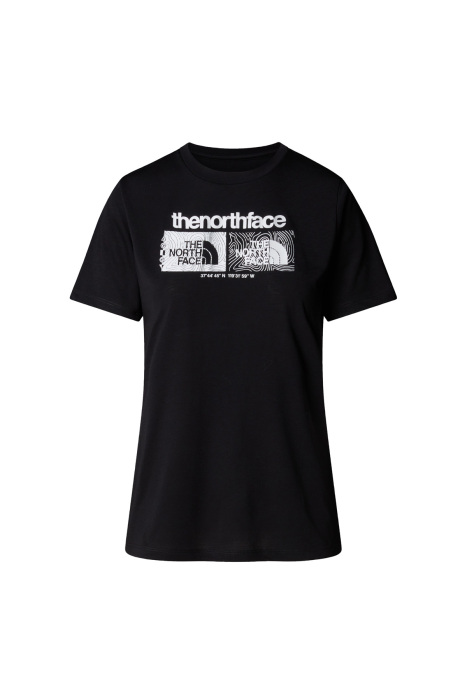 Foundatıon Tee Graphıc 1 Kadın T-Shirt - NF0A8BRZ Siyah - 1