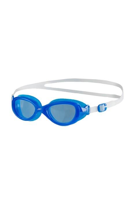 Speedo - Futura Classic Çocuk Yüzücü Gözlüğü - 8-10900B975 Mavi/Beyaz