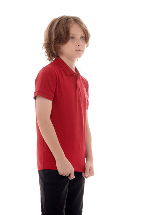 Galatasaray 100.Yıl Çocuk Polo T-Shirt C232177 Kırmızı - 3