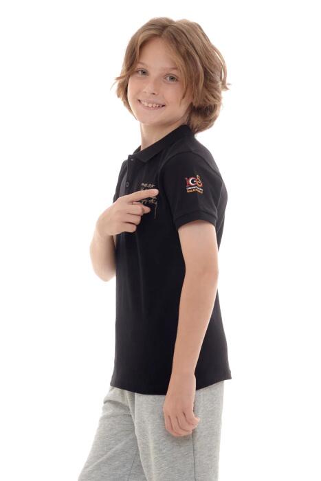 Galatasaray 100.Yıl Çocuk T-Shirt C232176 Siyah - 4