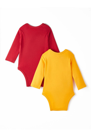 Galatasaray 2`li Bebek Body B232120 Sarı/Kırmızı - 2