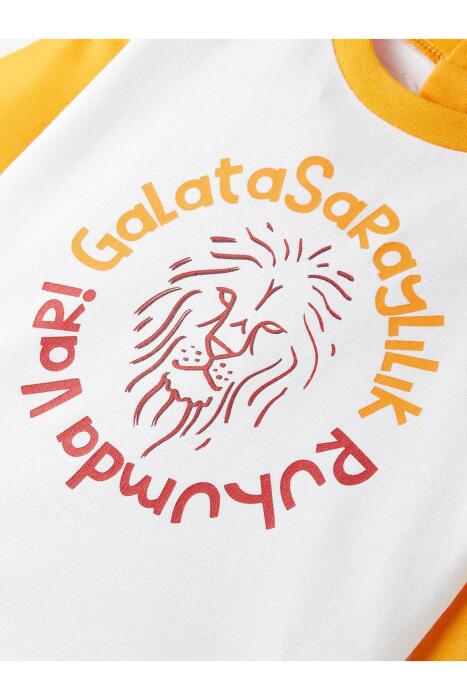 Galatasaray Bebek Sweatshirt B232126 Sarı/Beyaz - 2