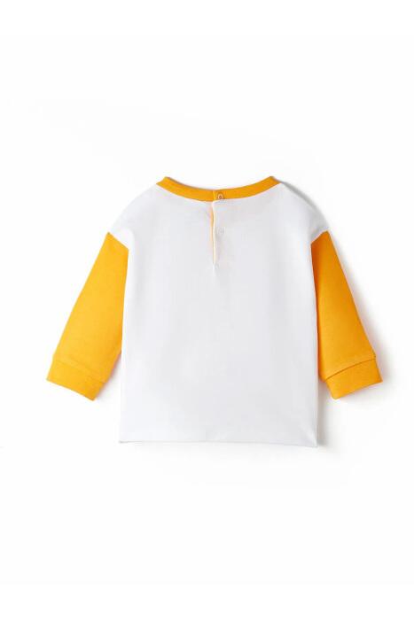 Galatasaray Bebek Sweatshirt B232126 Sarı/Beyaz - 3
