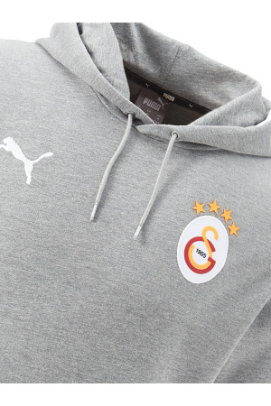 Galatasaray Puma Kapüşonlu Sweatshirt 65861833 Gri - 2