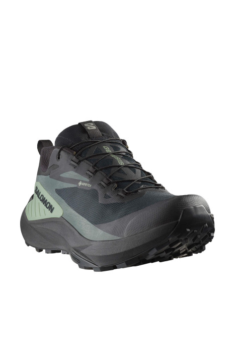 Genesis Gore-Tex Erkek Ayakkabı - L47518700 Siyah/Yeşil - 6