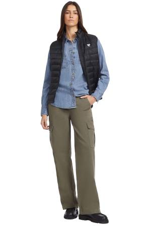 Gj Puffer Kadın Yelek - W4YN11WG922 Siyah - 2