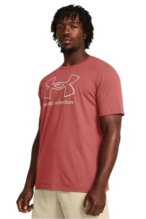 Gl Foundatıon Update Ss Erkek T-Shirt - 1382915 Kırmızı/Siyah/Beyaz - Under Armour