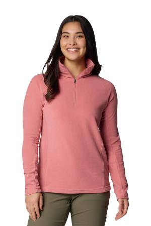 Glacıal Iv 1/2 Zıp Kadın Polar - AK1131 Pembe - Columbia