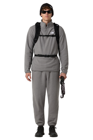 Glacıer Fleece 1/4 Zıp Erkek Polar - NF0A8D0Q Gri - 2