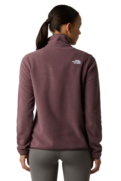 Glacıer Fleece 1/4 Zıp Kadın Polar - NF0A8D2J Açık Kahve - 3