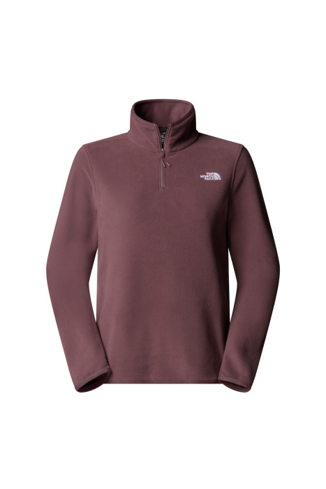 Glacıer Fleece 1/4 Zıp Kadın Polar - NF0A8D2J Açık Kahve - 4