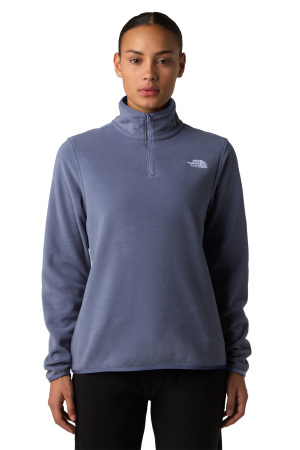 Glacıer Fleece 1/4 Zıp Kadın Polar - NF0A8D2J Mavi - The North Face