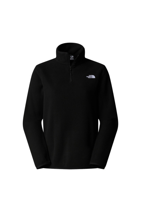 Glacıer Fleece 1/4 Zıp Kadın Polar - NF0A8D2J Siyah - 4