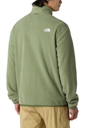 Glacier Tam Fermuarlı Erkek Polar Ceket - NF0A8D0R Krem - 3