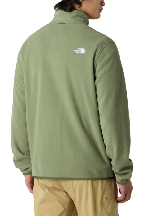 Glacier Tam Fermuarlı Erkek Polar Ceket - NF0A8D0R Krem - 3