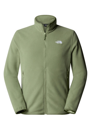 Glacier Tam Fermuarlı Erkek Polar Ceket - NF0A8D0R Krem - 5