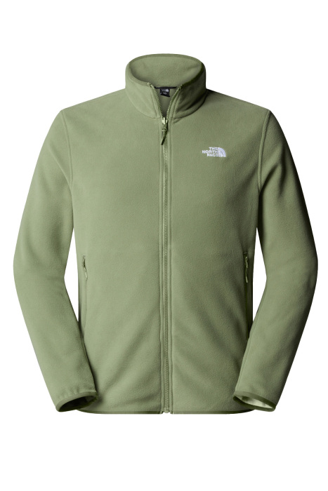 Glacier Tam Fermuarlı Erkek Polar Ceket - NF0A8D0R Krem - 5