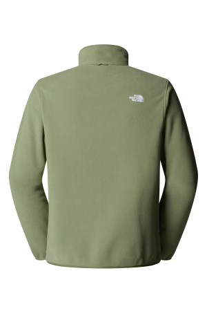 Glacier Tam Fermuarlı Erkek Polar Ceket - NF0A8D0R Krem - 6