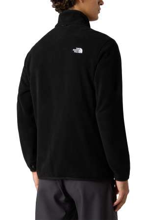 Glacier Tam Fermuarlı Erkek Polar Ceket - NF0A8D0R Siyah - 3