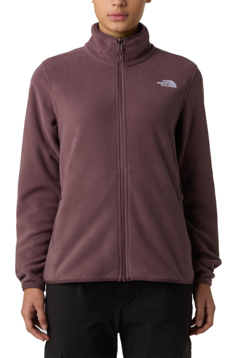 Glacier Tam Fermuarlı Kadın Polar - NF0A8D2F Açık Kahve - 1