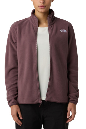 Glacier Tam Fermuarlı Kadın Polar - NF0A8D2F Açık Kahve - 4