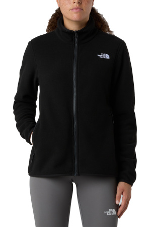 Glacier Tam Fermuarlı Kadın Polar - NF0A8D2F Siyah - The North Face