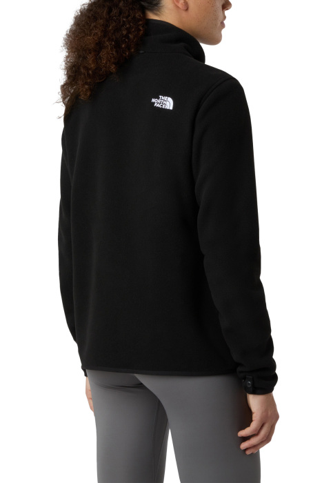 Glacier Tam Fermuarlı Kadın Polar - NF0A8D2F Siyah - 3