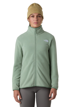 Glacier Tam Fermuarlı Kadın Polar - NF0A8D2F Yeşil - The North Face