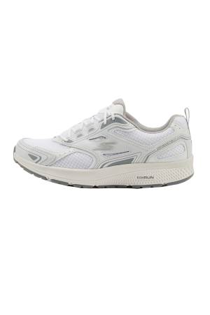Go Run Consistent Erkek Siyah Koşu Ayakkabısı - 220034 Beyaz/Gri - Skechers
