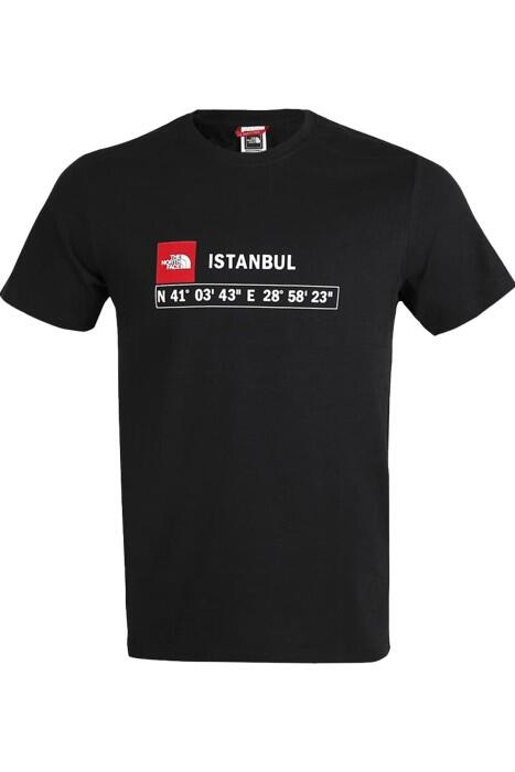 Gps Tee Istanbul Rec Erkek T-Shirt - NF0A7ZC2 Siyah - 1