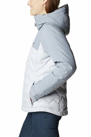 Grand Trek III Down Kadın Kaz Tüyü Mont - WL3555 Cirrus Gri - 3