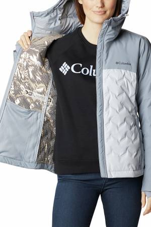 Grand Trek III Down Kadın Kaz Tüyü Mont - WL3555 Cirrus Gri - 5