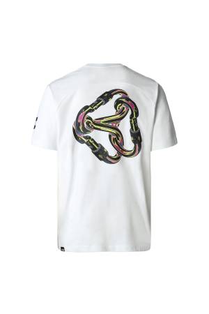 Graphic Erkek T-Shirt 2 - NF0A83HQ Beyaz - 2