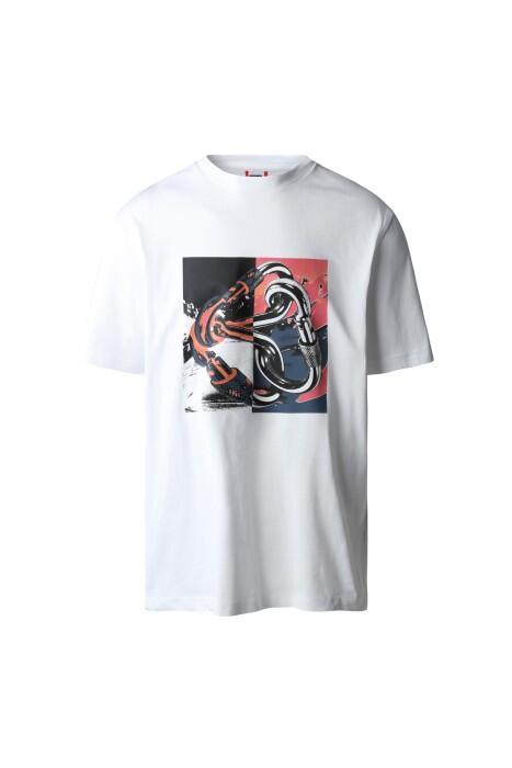Graphic Erkek T-Shirt - NF0A823Y Beyaz - 1