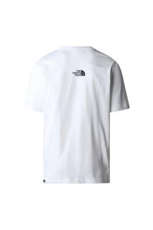 Graphic Erkek T-Shirt - NF0A823Y Beyaz - 2