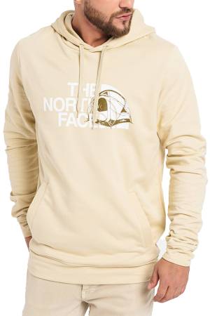 Graphic Half Dome Hoodie Erkek SweatShirt - NF0A7R3C Gri - Thumbnail