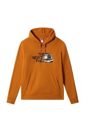 Graphic Half Dome Hoodie Erkek SweatShirt - NF0A7R3C Sarı - Thumbnail