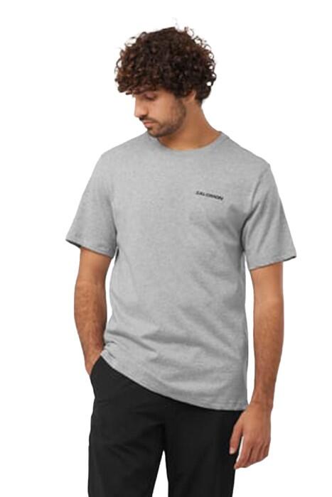 Graphic Perf Ss Erkek T-Shirt - LC2219600 Gri - 1