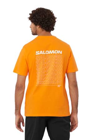 Graphic Perf Ss Erkek T-Shirt - LC2219700 Turuncu - 2