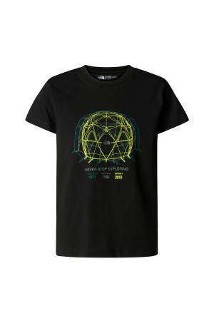 Graphıc Relaxed S/S Tee Erkek Çocuk T-Shirt - NF0A8AXG Siyah - The North Face