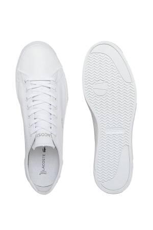 Gripshot Erkek Deri Ayakkabı - 741CMA0014 Beyaz/Beyaz - Thumbnail