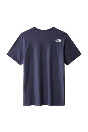 Half Dome Tee - Eu Erkek T-Shirt - NF0A4M8N Lacivert - Thumbnail