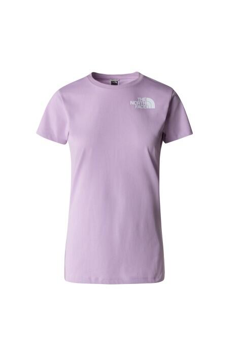 Half Dome Tee - Eu Kadın T-Shirt - NF0A4M8Q Lila - 1