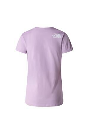 Half Dome Tee - Eu Kadın T-Shirt - NF0A4M8Q Lila - 2