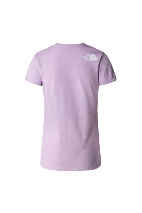 Half Dome Tee - Eu Kadın T-Shirt - NF0A4M8Q Lila - 2
