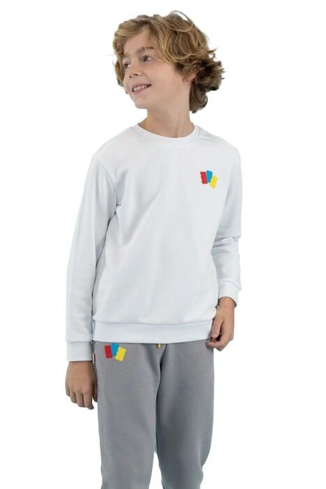 Haribo - Haribo Çocuk SweatShirt - HRBTXT300 Beyaz